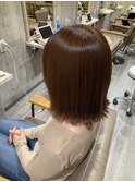 モカブラウン!ツヤツヤサラサラボブ♪