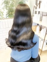 アース 東戸塚店(HAIR & MAKE EARTH) 髪質改善ロングヘア韓国ヘアレイヤーカット小顔カット2wayバング