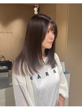 メゾンマイル 恵比寿(maison mile) グレージュ/髪質改善/ブリーチなしダブルカラー［恵比寿駅］