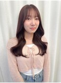 【博多美容室/坂本早苗】ピンクブラウン×韓国ヘア