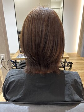 アフィネ ヘアライフデザイン(Affiner HAIR LIFE DESIGN) 酸性ストレートで艶髪