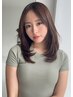指名予約でお得☆カット+クオルシアカラー+TOKIOトリートメント ￥10000