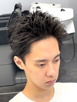 フィフスパーク(fifth PARK)&nbsp;渋谷刈り上げスパイキーショートツイストスパイラルパーマ