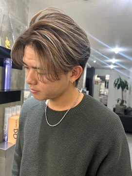 メンズサロン キング 梅田店(Men’s salon K!ng) 波巻きツイストスパイラルパーマ/フェザーパーマ/眉毛/メンズ