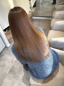 ナンバー ジルバ 立川(N° jillva) 韓国顔まわりレイヤーカット髪質改善透明感カラー20代30代40代