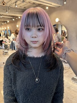 ダブ ムート(DaB MUUT) エンドカラー　裾カラー　ルーツカラー　デザインカラー