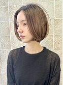 大人ショート/ショートボブ/長めショート/前下がりショート/青山