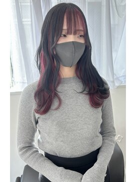 ホープ(hope) インナーカラー×フェイスフレーミング