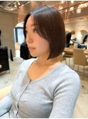 【澤口】イメチェン外ハネボブ美髪ワイドバングレイヤーショート
