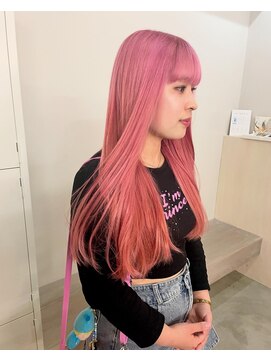 フルールデリズ(fleur de lis) ブリーチ2回!ペールピンクカラー