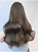 ホワイトグレージュ /チェリーブラウン[髪質改善/ヘアセット]