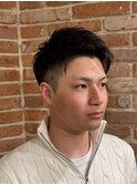【仙台】ツーブロック×アップバングショート