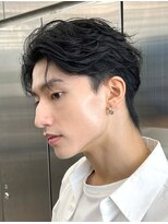 レタッチ バイ フィフス 天神大名(RETOUCH by fifth)&nbsp;福岡天神メンズフェザーパーマフェザーショートスパイラルパーマ