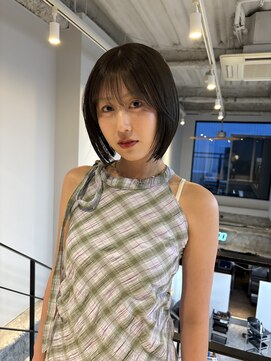 ヌープヘアーアイス(NUUP.hair ici) ★ブリーチなし透明感カラーオリーブヘーゼルベージュブラウン秋