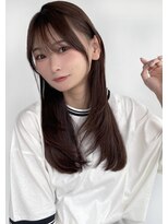 ソラ 広尾店(SORA) 耳かけミディアムレイヤーカット