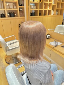 オーガニックエコ 川越(organic+eco) 【ツヤ感MAX】ミルクティーグレージュ