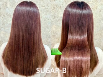 シュガービー(SUGAR-B)の写真/【髪質改善】パサつき、広がり、うねりを徹底ケア☆実力派ownerがあなたにベストなトリートメントを選定！