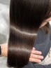 【土日祝も使える♪】カット＋ナチュラルストレートor縮毛矯正+艶Tr