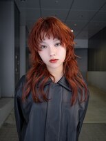 ギークス(GEEKS)&nbsp;【GEEKS渋谷】ハッシュカット/ウルフ/顔周りレイヤー/ハイトーン