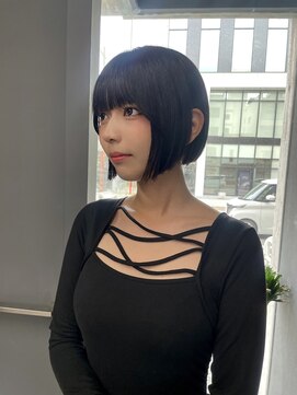 ボアップ(boappu) #前下りボブ