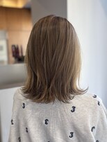 レス(Les.)&nbsp;透明感カラー/ミルクティーカラー/ボブカット/ベージュカラー