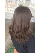ヘアーサロン カヴィエ(hair salon covie)&nbsp;ロウレイヤー　ブラウンカラー　ロング