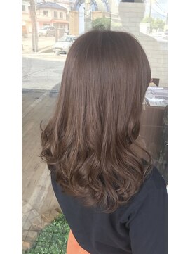 ヘアーサロン カヴィエ(hair salon covie) ロウレイヤー　ブラウンカラー　ロング