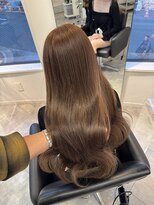 ルル(Lulu)&nbsp;梅田/ブラウン/ベージュ/レイヤー/縮毛矯正/髪質改善