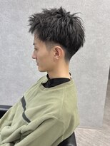 リオールバイニアウ(RE:ALL by Niau)&nbsp;MEN’S HAIR/波巻きツイストスパイラル/リバースセンターパート