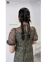 リイチ(LIICHI)&nbsp;twin × mitsuami  hair arrange