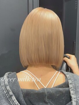 ベレーザ 渋谷(BELEZA) 17748ホワイトアッシュシャンパンベージュミディアムレイヤー