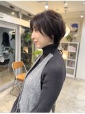 ショート/カット/丸みショート/氏川洸希/多摩センター