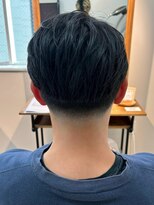 シーフ 千葉(Cyf)&nbsp;千葉駅MEN’S/波巻きツイストスパイラル/刈り上げセンターパート
