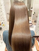 ロニカ 銀座(LOuNICA)&nbsp;髪質改善ストレート/美髪ロング/ベージュカラー #銀座#東銀座