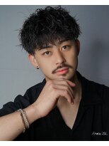 アストラ(ASTRA) MEN’S HAIR/サーフカール/刈り上げセンターパート