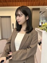 ローレンアオ(LOREN AO)&nbsp;イメチェン/ピンクベージュ/アンブレラカラー/前髪/矢場町