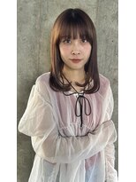 スリー スタンド(THREE STAND)&nbsp;チョコレートブラウン×ミディアムレイヤーUP