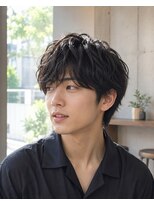 ロア(Roa.)&nbsp;フェザーパーマニュアンスパーマシースルー