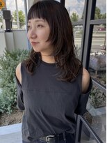 リベラル(liberal) ベージュ クセを活かしたロングレイヤー【30代/40代/50代】