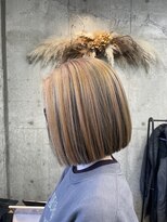 リベルテ(liberte)&nbsp;アンブレラカラー×切りっぱなしボブ