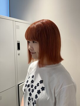 エイト ヘアサロン 渋谷本店(EIGHT) オレンジブラウン