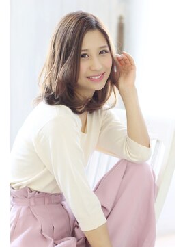 ヘアリゾート ブーケ(hair+resort bouquet) 色っぽ大人可愛いふんわりミディ