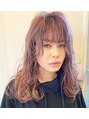 えぃじぇんぬヘア(Hair) ピンクベージュ暖色カラーもベージュと合わせてまろやかに