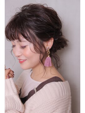 アグラン 梅田本店(a Gland) ミディアムヘアアレンジ　a Gland梅田本店