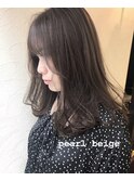 【犬束】ふんわりレイヤー Pearl beige