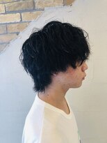 ヘアースパパズ(hair spa PAZ) ツイストスパイラルマッシュウルフ メンズ/パーマ/祐天寺/コタ