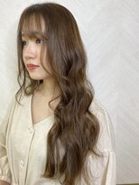 ロンド ストラーダ 心斎橋(Lond strada)&nbsp;マチルダボブ×インナーグレージュ【髪質改善/縮毛矯正】