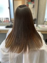 カームリーヘアー(calmLY HAIR) 前髪/アンブレラカラー/こなれミディ/イメチェン/ウェーブパーマ