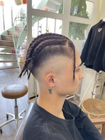 ウエスト オーランド(WEST O LAND)&nbsp;0mmフェード×コーンロウ