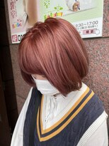 サロンドミルク 溝の口店(salon de MiLK)&nbsp;10代20代30代/ボブ/ショート/ピンクベージュ［溝の口］